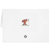 Denk aan je moeilijke tijd Cute Sad Dog (Achterkant Horizontaal)