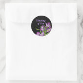 Denk aan je Orchid sticker (Tas)