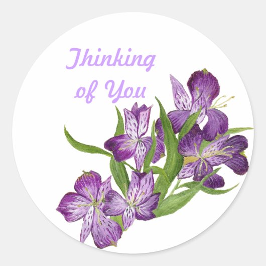 Denk aan je Orchid sticker (Voorkant)