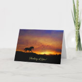 Denk aan je paardenpest en vogelpest kaart (Voorkant)