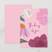 Denk aan je platte kaart (Voorkant / Achterkant)