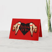 Denk aan je rode pop kaart (Voorkant)