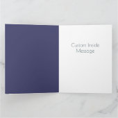 Denk aan je roze botanische Rozen Kaart (Binnen)