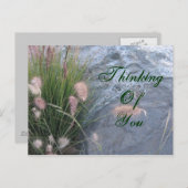 Denk aan je strandfoto briefkaart (Voorkant / Achterkant)