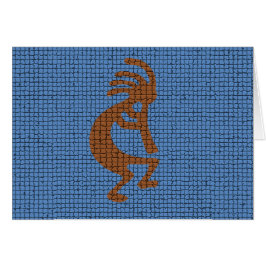 Denk aan je traditionele Kokopelli Flute Mosaic