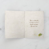 Denk aan je tulpenboeket kaart (Binnen)