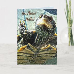 Denk aan je Turtle Kaart