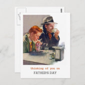 Denk aan je Vaderdag. Briefkaarten (Voorkant / Achterkant)