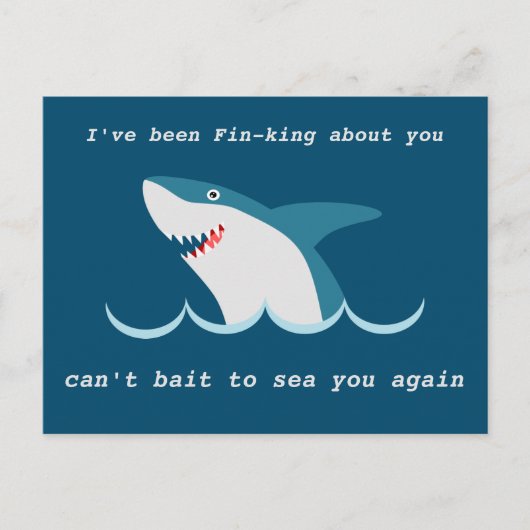 Denk aan je vakantie-briefkaart feestdagenkaart (Voorkant)