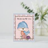 Denk aan je vogelBriefkaart Briefkaart (Staand voorkant)