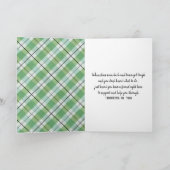 Denk aan je Waterverf Daisy Kaart (Binnen)