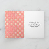 Denk aan je Waterverf Daisy Kaart (Binnen)