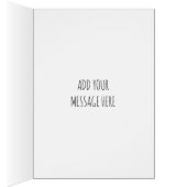 Denk aan je Waterverf Flowers Friendship Kaart (Binnen (Rechts))