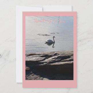 "Denk aan je" Wenskaart Bedankkaart