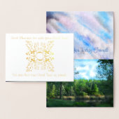 "Denk aan je" wenskaart Folie Kaarten (Display)