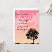 Denk aan je Wenskaart Kaart (Voorkant / Achterkant in situ)