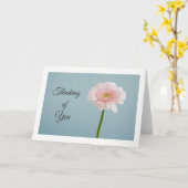 Denk aan je Wenskaart Kaart (Gele Bloem)