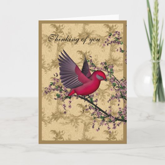 Denk aan je Wenskaart Kaart (Voorkant)