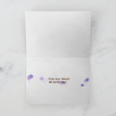 denk aan je woord Hope op rock in strand zand Kaart (Binnen)