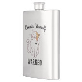 Denk aan je zelf opgeleide bokskat flacon (Links)