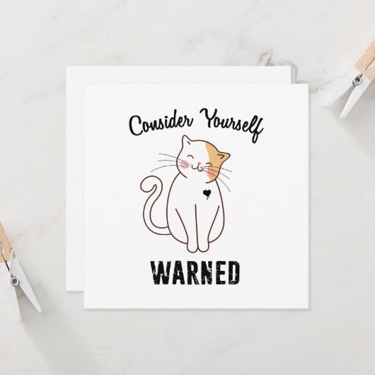 Denk aan je zelf opgeleide bokskat kaart (Voorkant / Achterkant in situ)