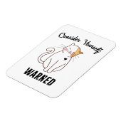 Denk aan je zelf opgeleide bokskat magneet (Linkerzijde)