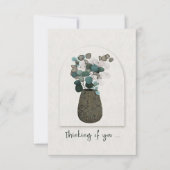 Denk aan je zilveren dollaire eucalyptus in de fas (Voorkant)