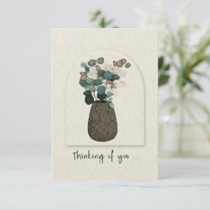 Denk aan je zilveren dollaire eucalyptus in de fas