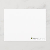 Denk aan je zonnebloemen Fotografie-Sjabloon Briefkaart (Achterkant)