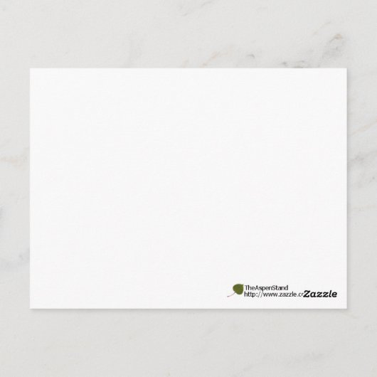 Denk aan je zonnebloemen Fotografie-Sjabloon Briefkaart (Achterkant)