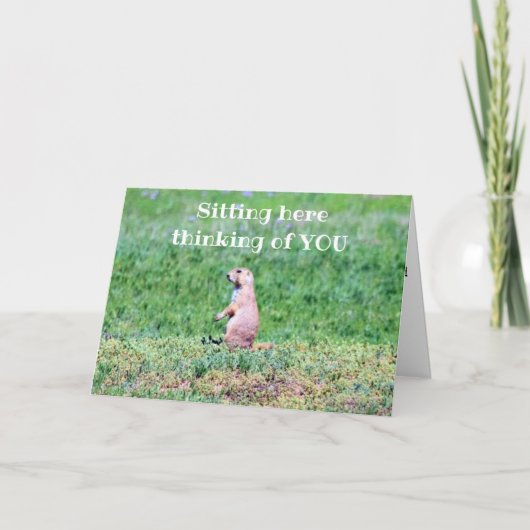 DENK AAN "JIJ" OP JE ** VERJAARDAG ** KAART (Voorkant)