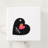 Denk aan jou bedankjes labels (In situ)