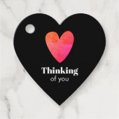 Denk aan jou bedankjes labels (Voorkant)