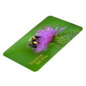 "Denk aan jou" Bee Magnet Magneet (Linkerzijde)