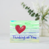 Denk aan jou briefkaart (Staand voorkant)