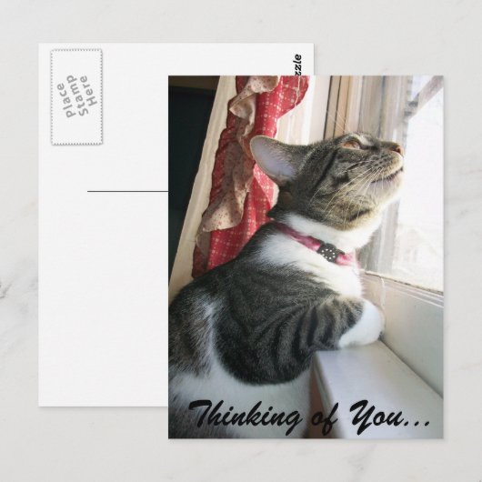 Denk aan jou... briefkaart (Voorkant / Achterkant)