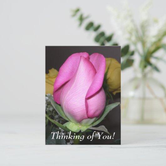 Denk aan jou! Briefkaart (Staand voorkant)