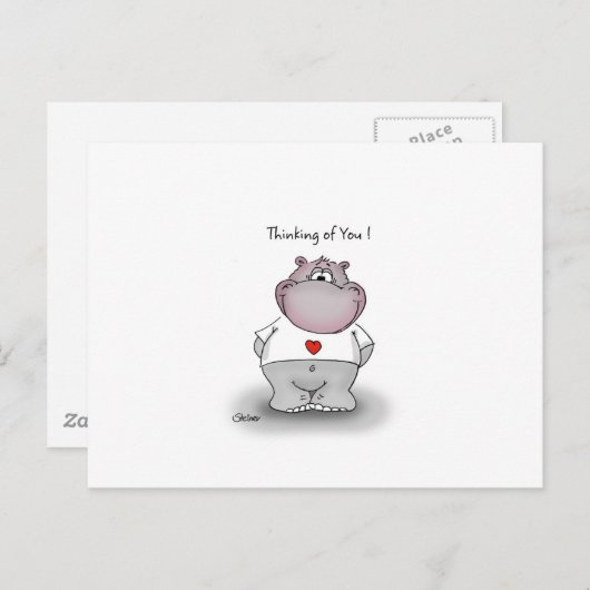 Denk aan jou briefkaart (Voorkant / Achterkant)