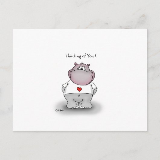 Denk aan jou briefkaart (Voorkant)