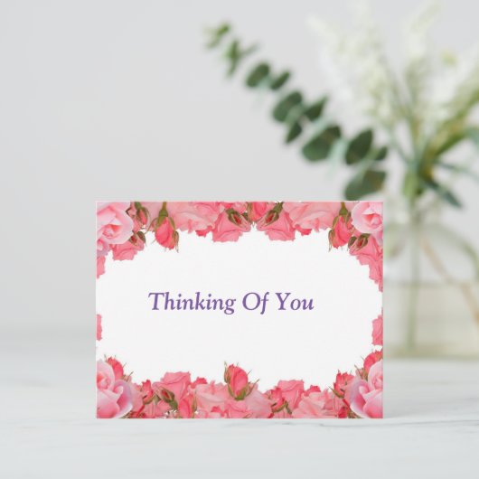 Denk aan jou briefkaart (Staand voorkant)