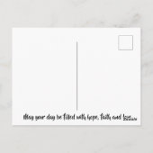 Denk aan jou briefkaart (Achterkant)