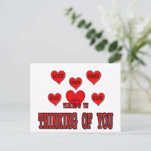 Denk aan jou briefkaart (Staand voorkant)