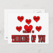 Denk aan jou briefkaart (Voorkant / Achterkant)