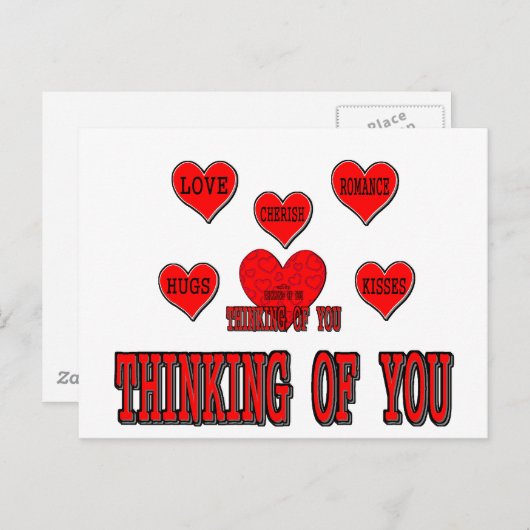 Denk aan jou briefkaart (Voorkant / Achterkant)