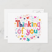 Denk aan jou briefkaart (Voorkant / Achterkant)
