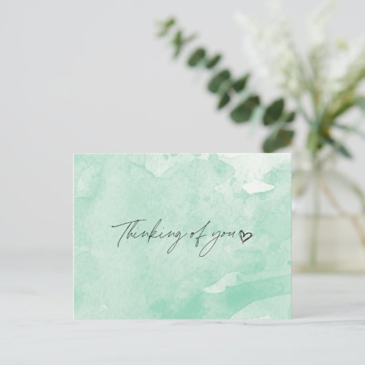 Denk aan jou briefkaart (Staand voorkant)