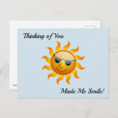 Denk aan jou briefkaart (Voorkant / Achterkant)