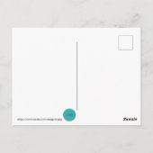 Denk aan jou briefkaart (Achterkant)