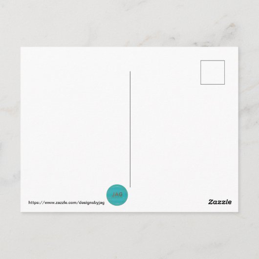 Denk aan jou briefkaart (Achterkant)