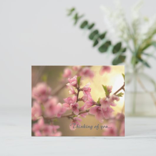 Denk aan jou... briefkaart (Staand voorkant)